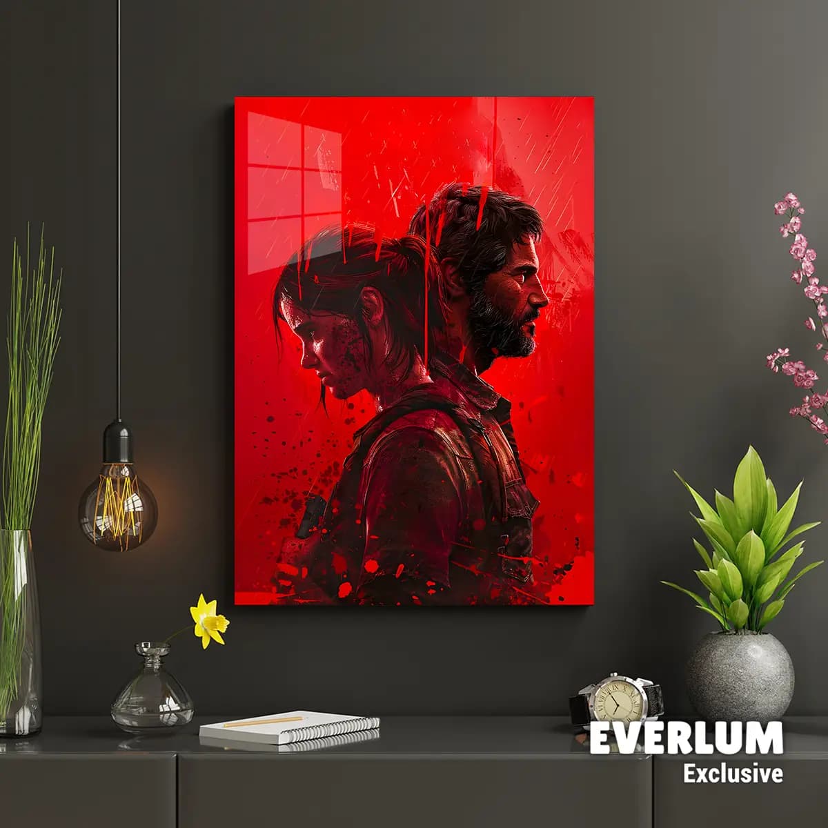 متال پوستر بازی The Last Of Us کد N219 — تصویر ۳
