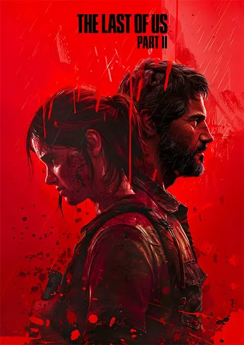 متال پوستر بازی The Last Of Us کد N218