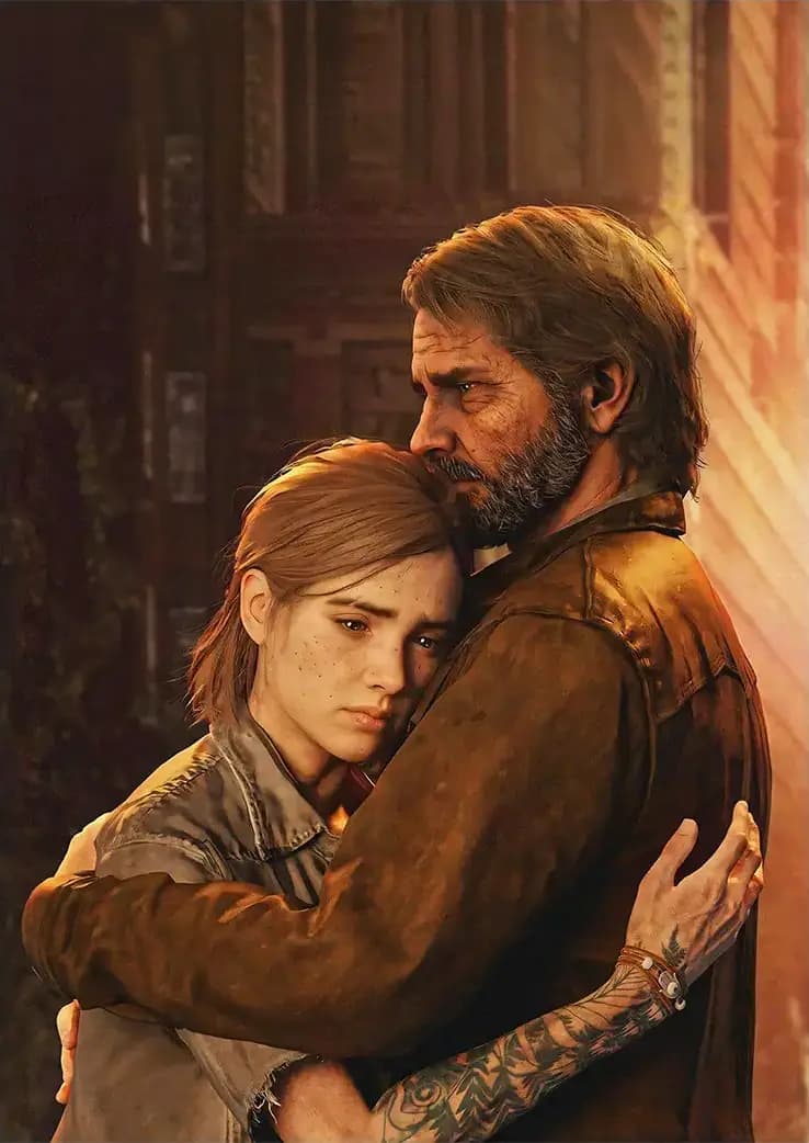 متال پوستر بازی The Last Of Us کد N216
