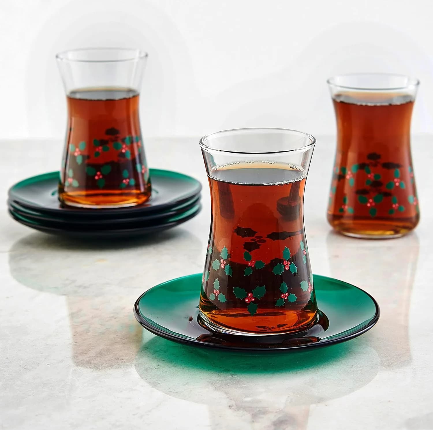 ست فنجان و نعلبکی 8 پارچه پاشاباغچه مدل MERRY MIX هیبلی کد 95290 — تصویر ۳