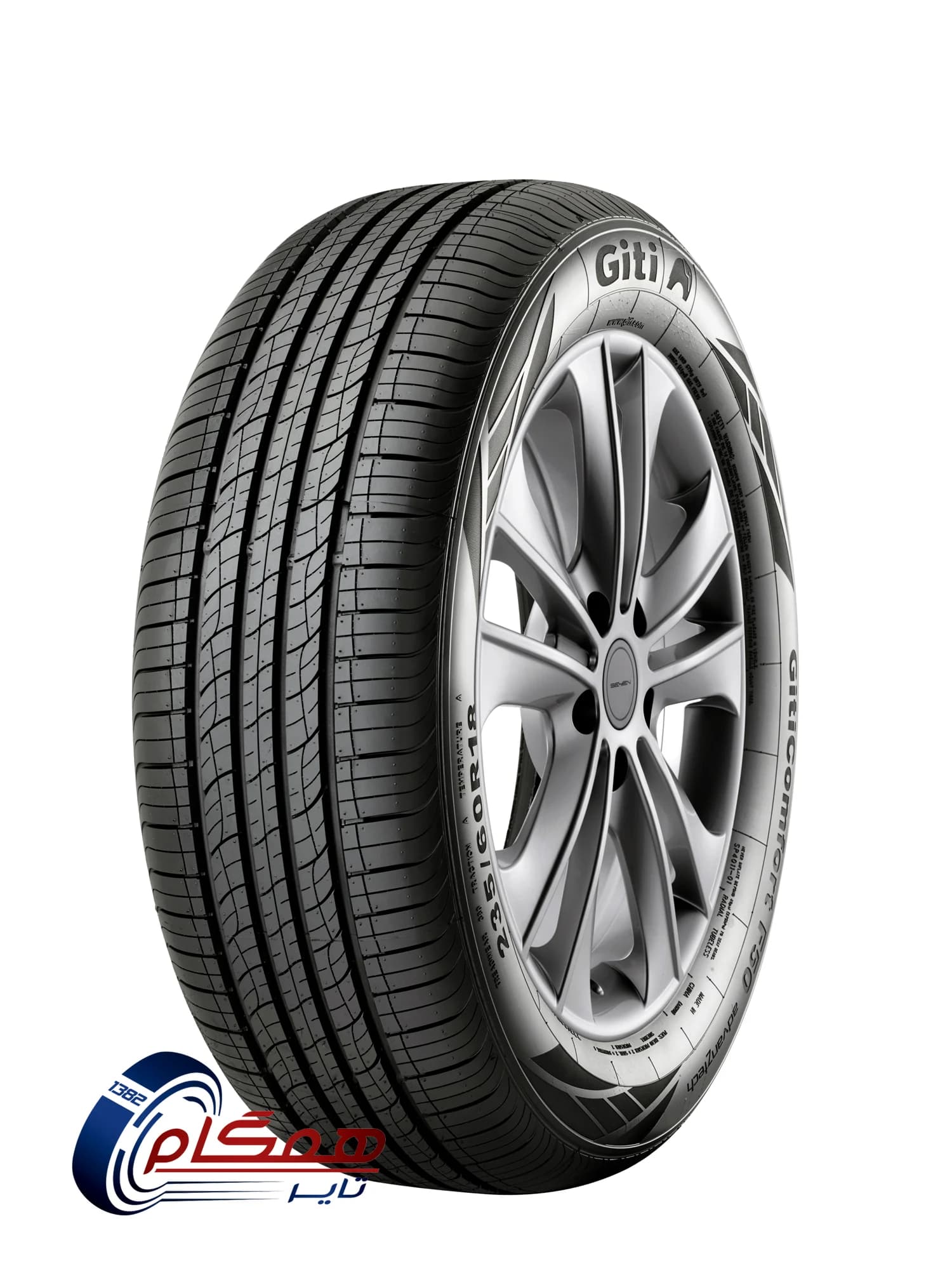 لاستیک جی تی مدل COMFORT F50 سایز 215/55R18 — تصویر ۲