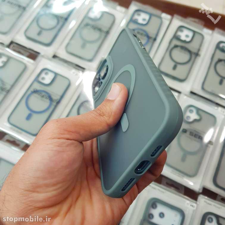 قاب آیفون 17 – IPHONE 17 مدل مگ سیف دار پشت مات Magic Mask — تصویر ۸