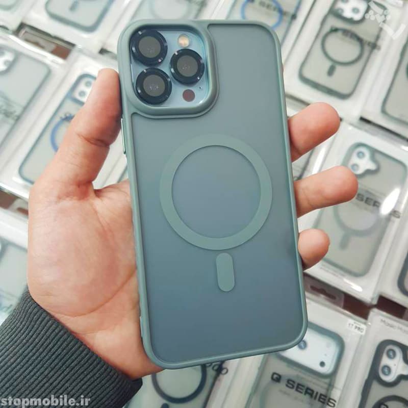 قاب آیفون 17 – IPHONE 17 مدل مگ سیف دار پشت مات Magic Mask — تصویر ۵