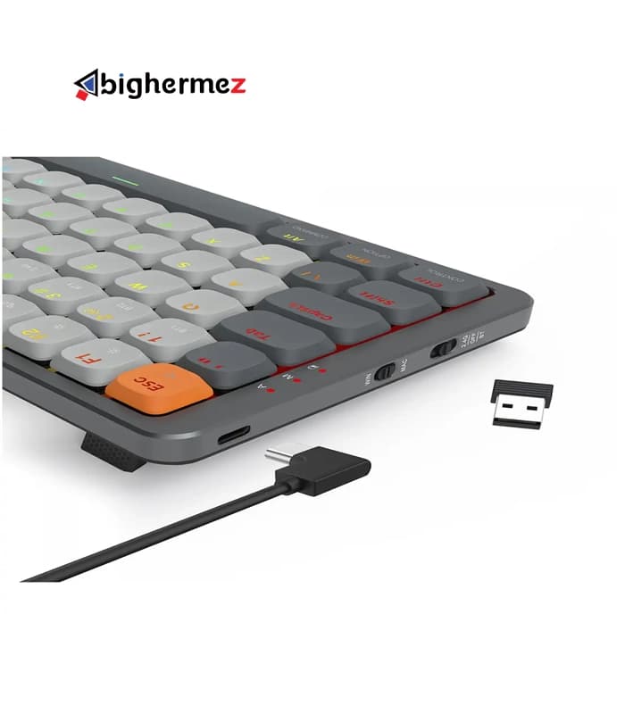 کیبورد بیسیم/باسیم گیمینگ ردراگون Azure K652 PRO RGB — تصویر ۴