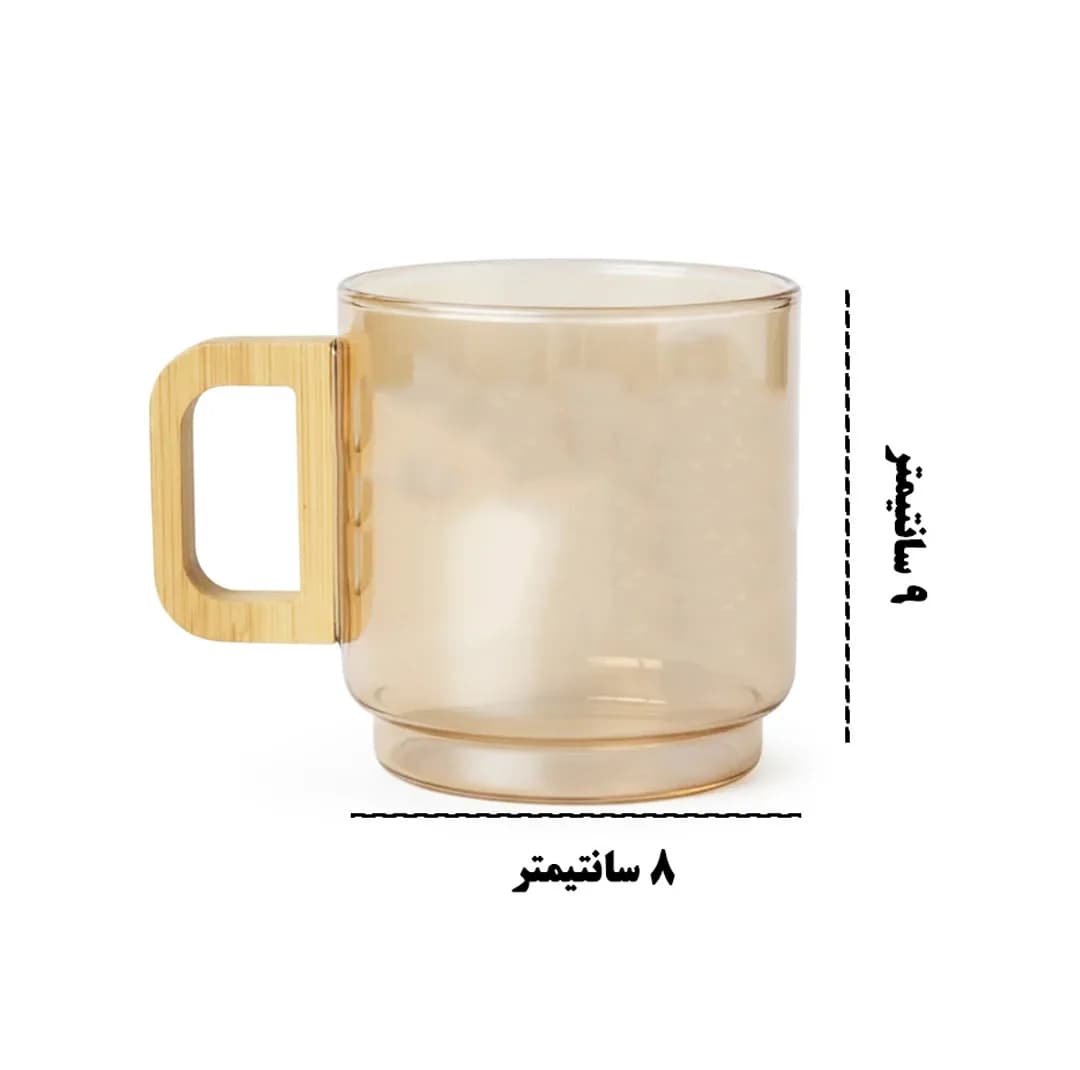 سرویس چای خوری 12 پارچه 6 نفره شاهین مدل SHN_121 — تصویر ۵