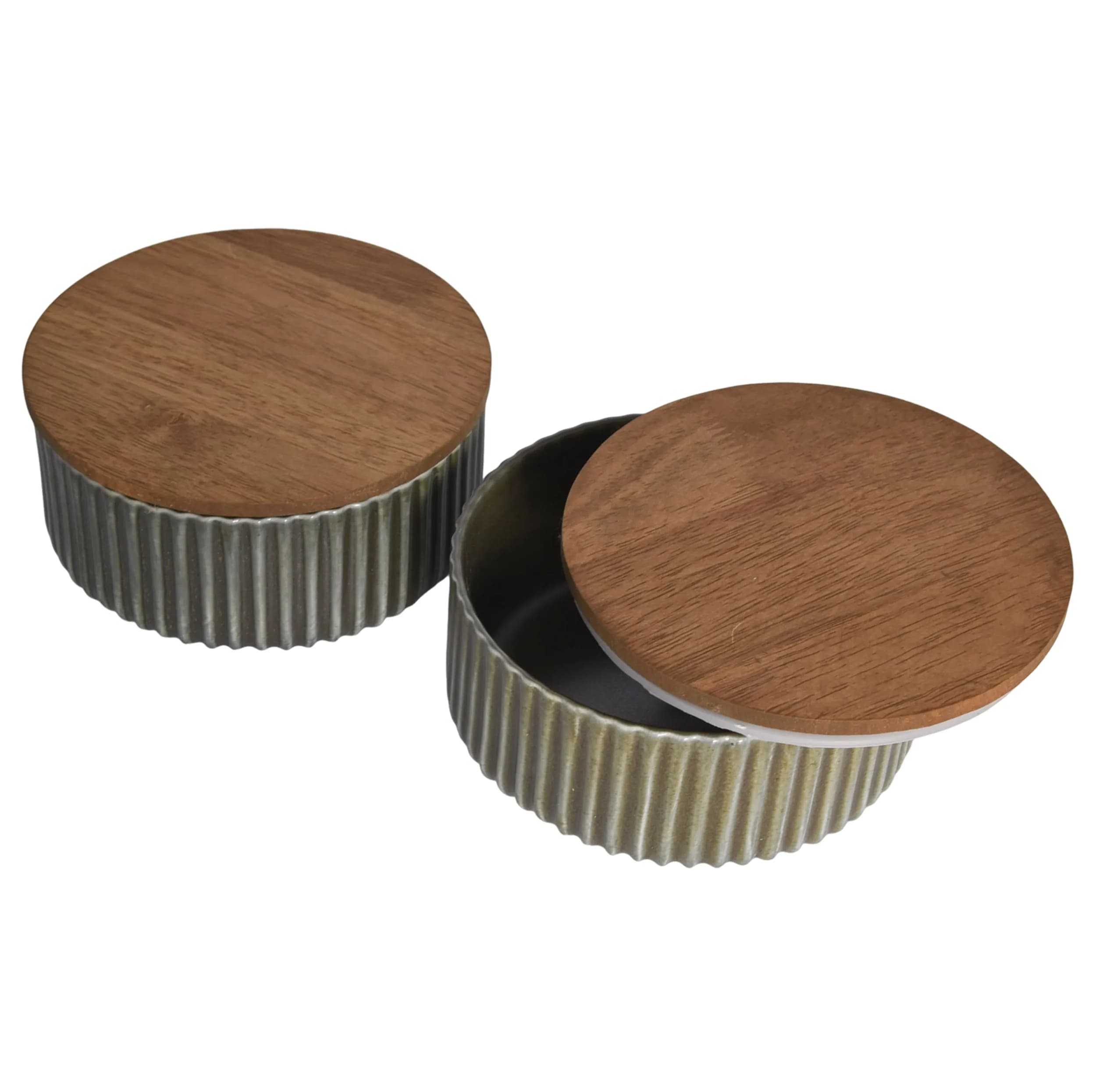 کاسه بی.وی.کی مدل olive کد 455232 مجموعه 2 عددی — تصویر ۳