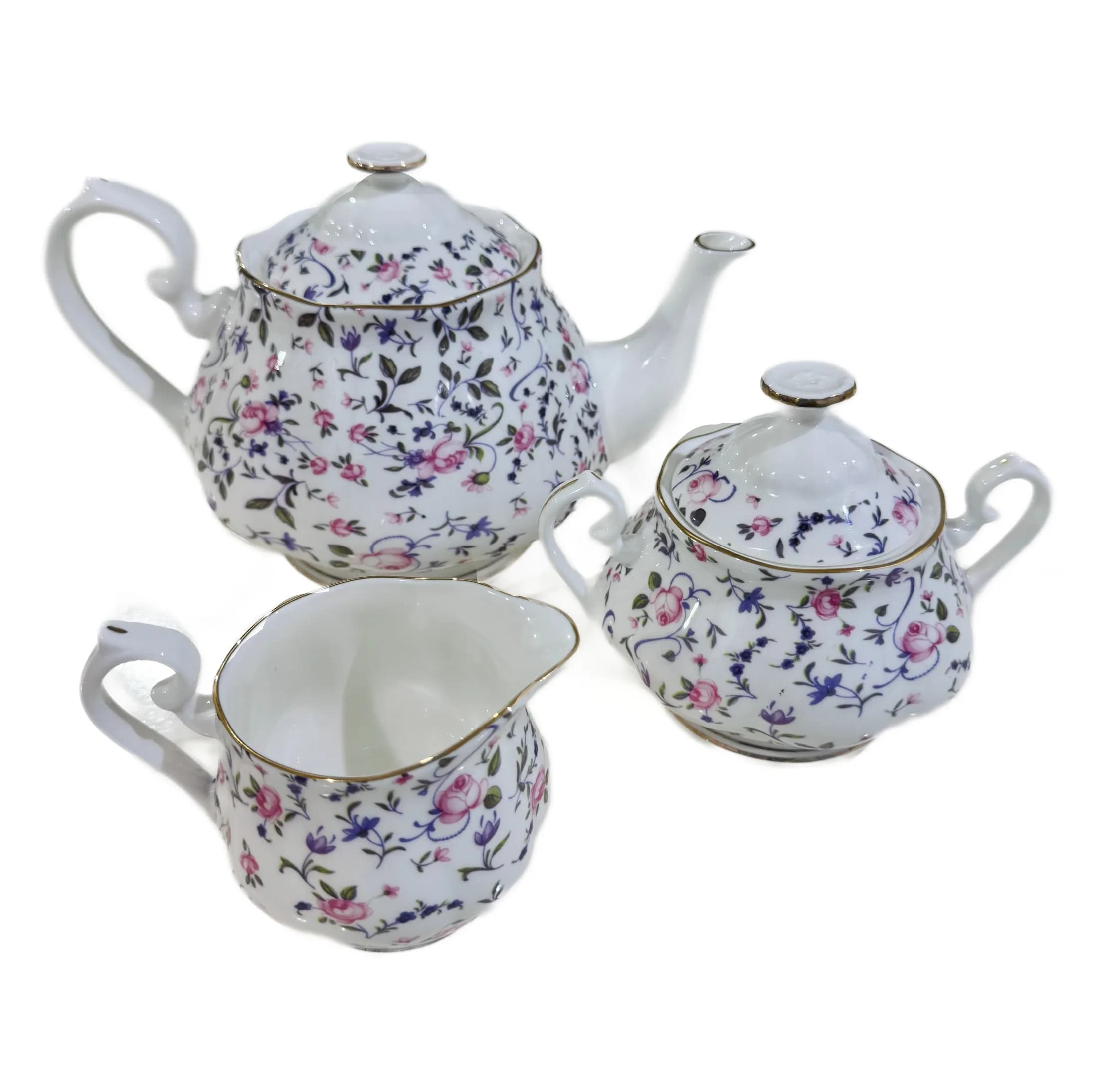 سرویس چای خوری 15 پارچه 6 نفره طرح کلاسیک کد 1996 — تصویر ۴