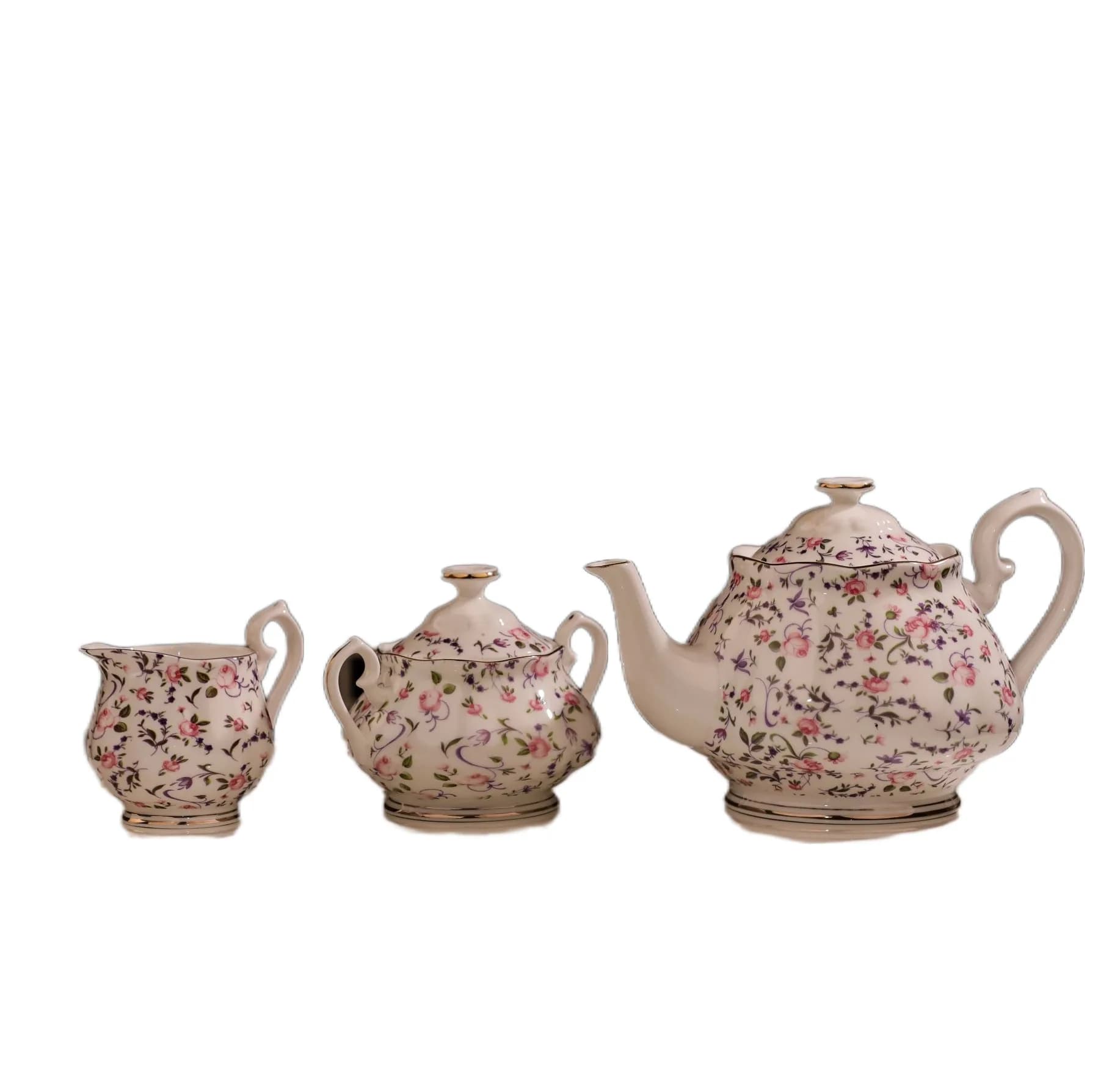 سرویس چای خوری 15 پارچه 6 نفره طرح کلاسیک کد 1996 — تصویر ۳