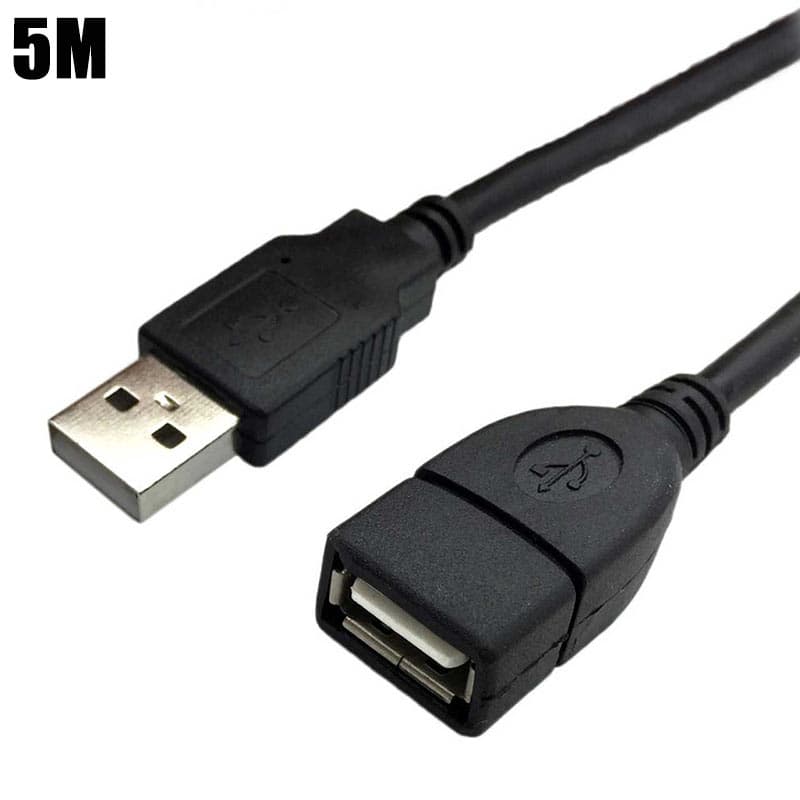 کابل افزایش طول USB2.0 5 متری Baybel
