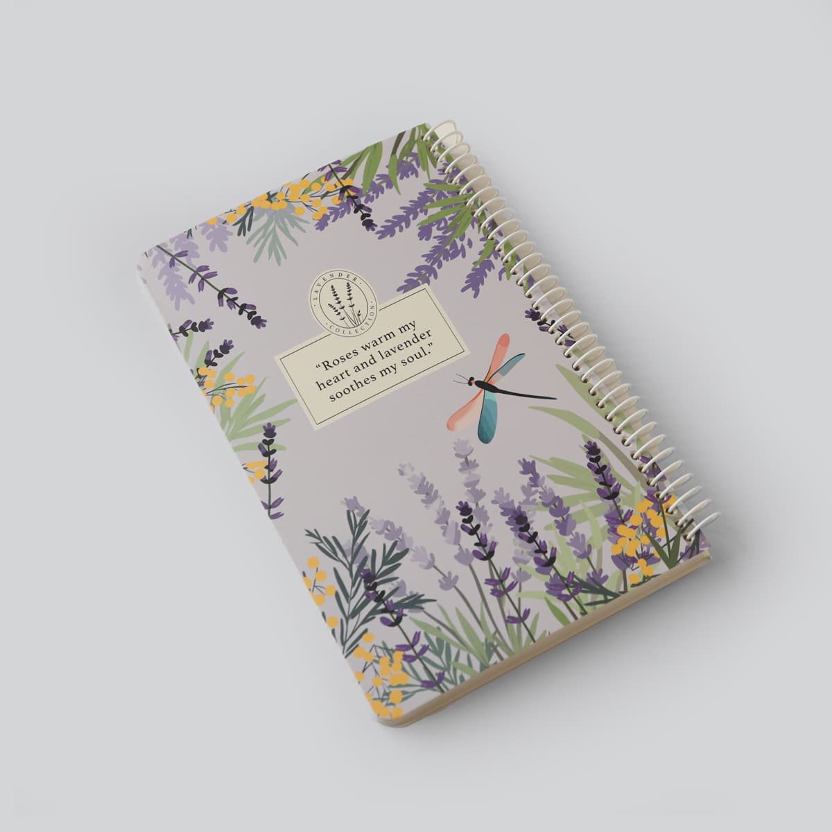 دفتر خط دار فانتزی سنجاقک کیچ بوک (KITSCH BOOK)
