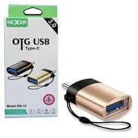 تبدیل OTG Type-C پک دار ReXer RX-12 usb3.0