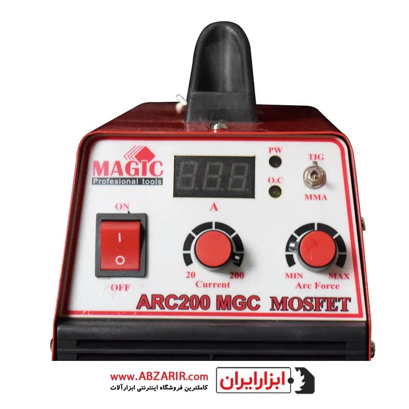 دستگاه جوش اینورتر 200 آمپر ماسفت مجیک مدل ARC-200 MGC MOSFET — تصویر ۳