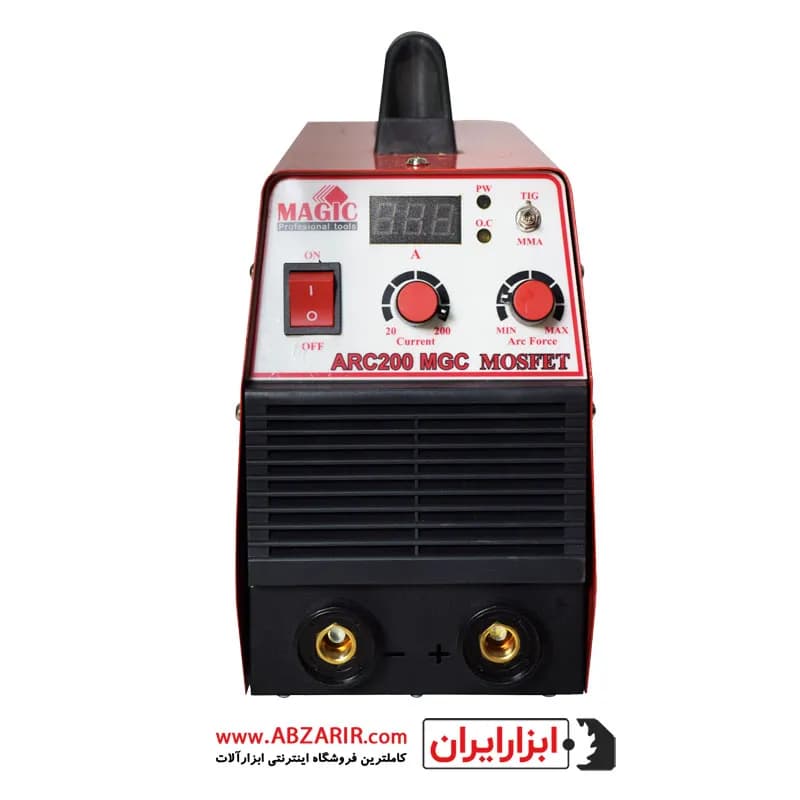 دستگاه جوش اینورتر 200 آمپر ماسفت مجیک مدل ARC-200 MGC MOSFET — تصویر ۲