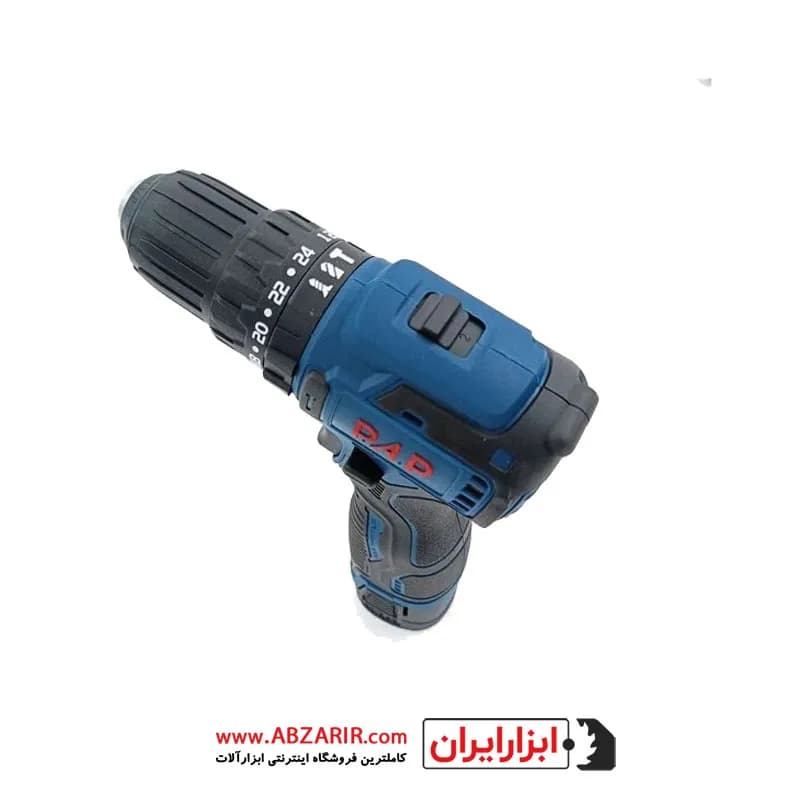 دریل شارژی 10 میلیمتر چکشی براشلس پی ای پی مدل BID-1820 — تصویر ۴