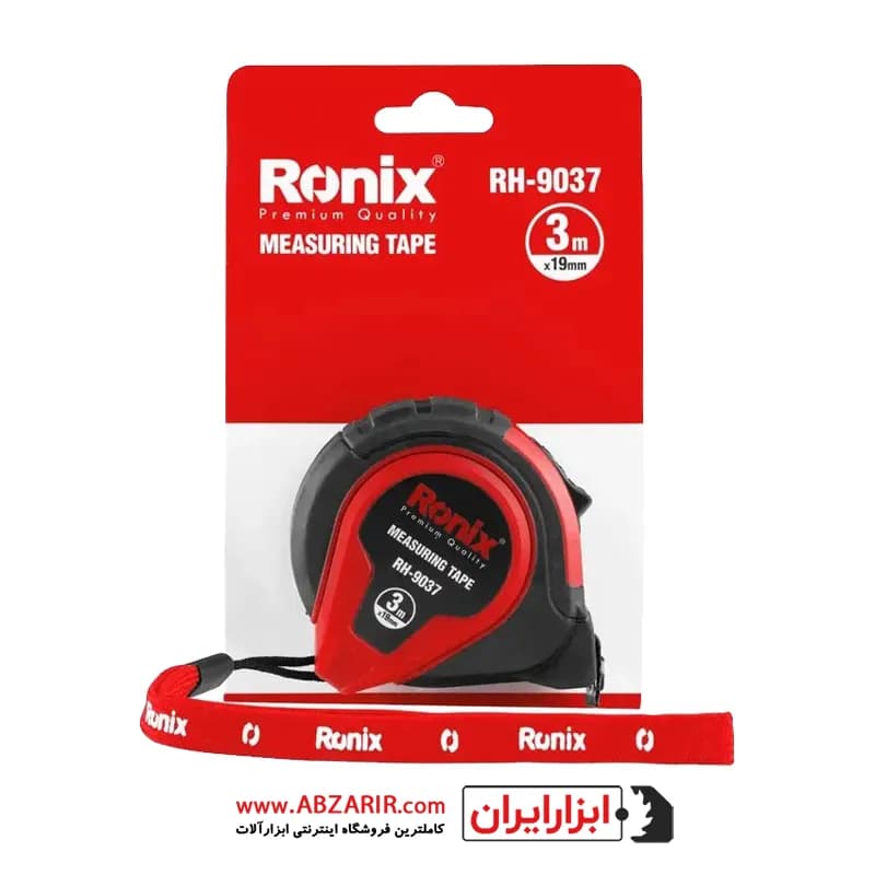 متر روکش دار 3 متری میکرون رونیکس مدل RH-9037 — تصویر ۴