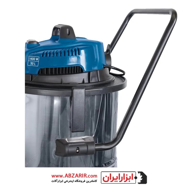 جارو برقی صنعتی 50 لیتری 1400 وات شپخ مدل ASP50-ES — تصویر ۲