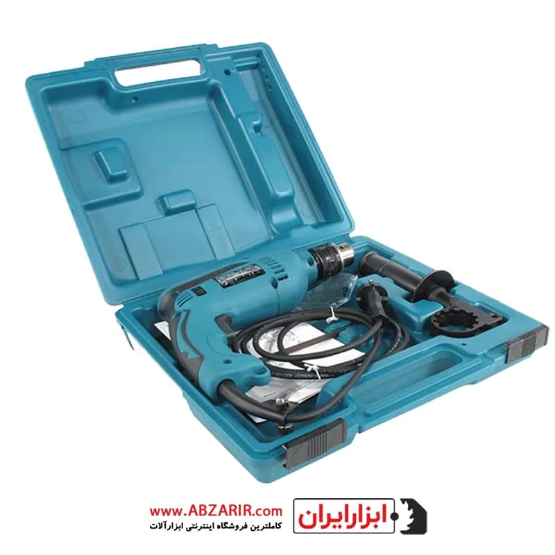 دریل 13 میلیمتر چکشی 680 وات با کیف ماکیتا مدل HP1640K — تصویر ۳
