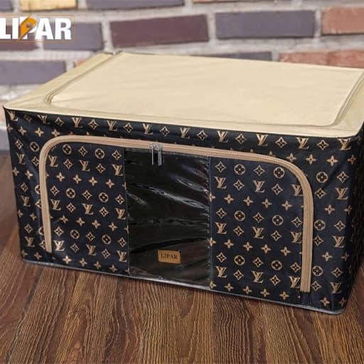 باکس برزنتی اسکلت دار 4 سایزه طرح لویی ویتون — تصویر ۳