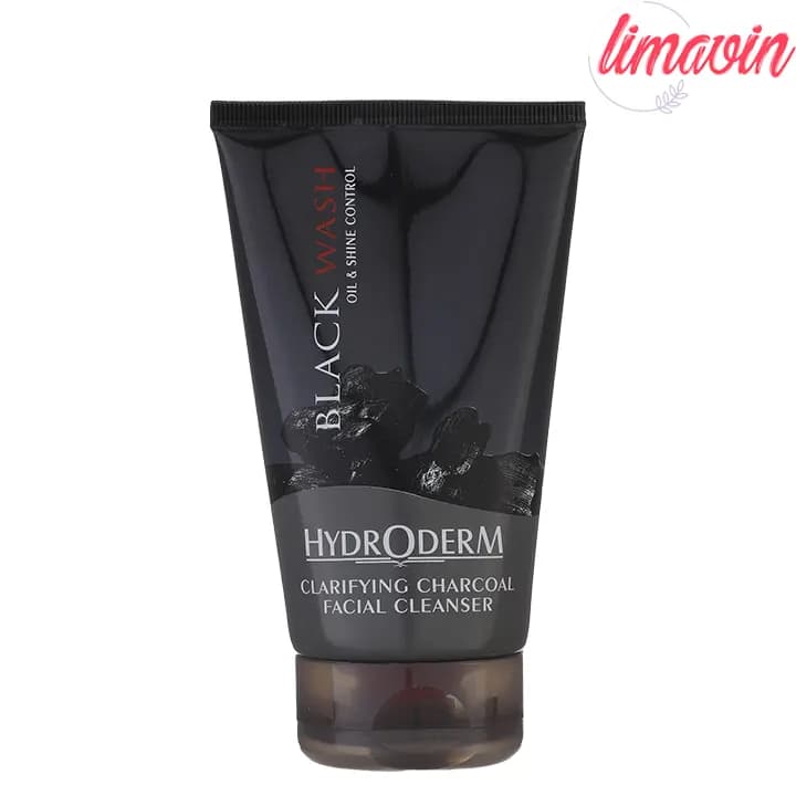 ژل شستشوی هیدرودرم مدل Black Wash مناسب پوست های چرب حجم 150 میلی لیتر — تصویر ۴