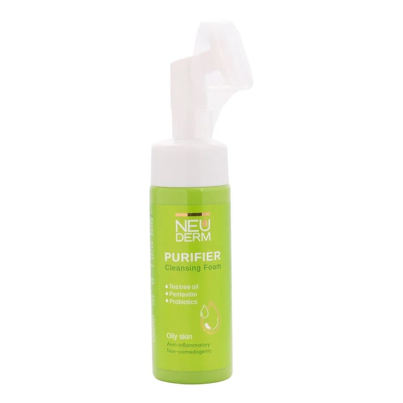 فوم شستشوی صورت نئودرم مدل Purifier مناسب برای پوست چرب حجم 150 میلیلیتر — تصویر ۳