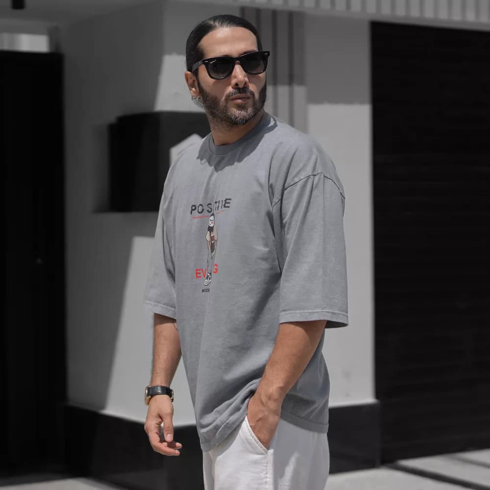 تیشرت مردانه POSITIVE کد 30141 — تصویر ۷