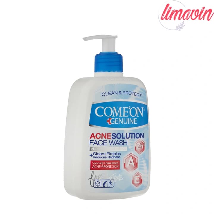 ژل شستوشوی صورت کامان مدل Acne Solution حجم 500 میلیلیتر — تصویر ۴