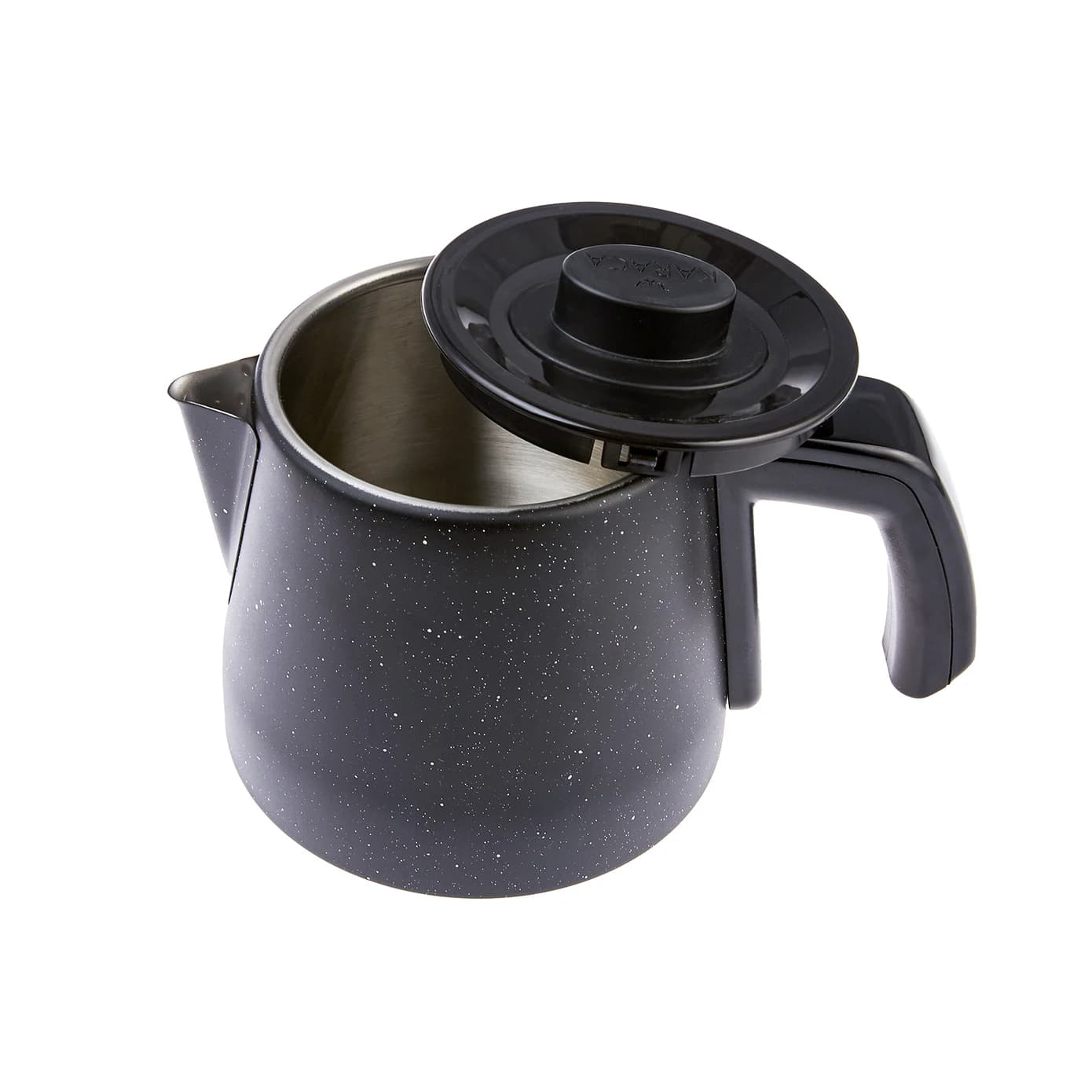چاي ساز اتوماتیک برقی 1650 وات 0.8 + 1.5 لیتر مشکی رترو چای کاراجا 153.03.06.6196 — تصویر ۴