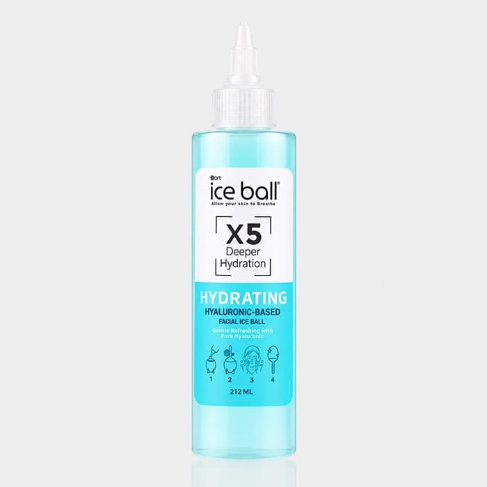 ژل آبرسان آیس بال ICE BALL HYDRATING FACIAL HYALURONIC هیالورونیک اسید حجم212ml اصل — تصویر ۴