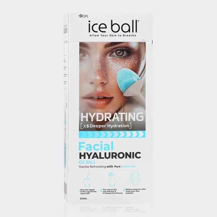 ژل آبرسان آیس بال ICE BALL HYDRATING FACIAL HYALURONIC هیالورونیک اسید حجم212ml اصل — تصویر ۶