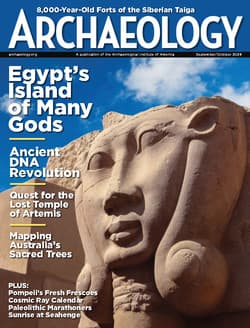 مجله Archaeology؛ سپتامبر و اکتبر 2024