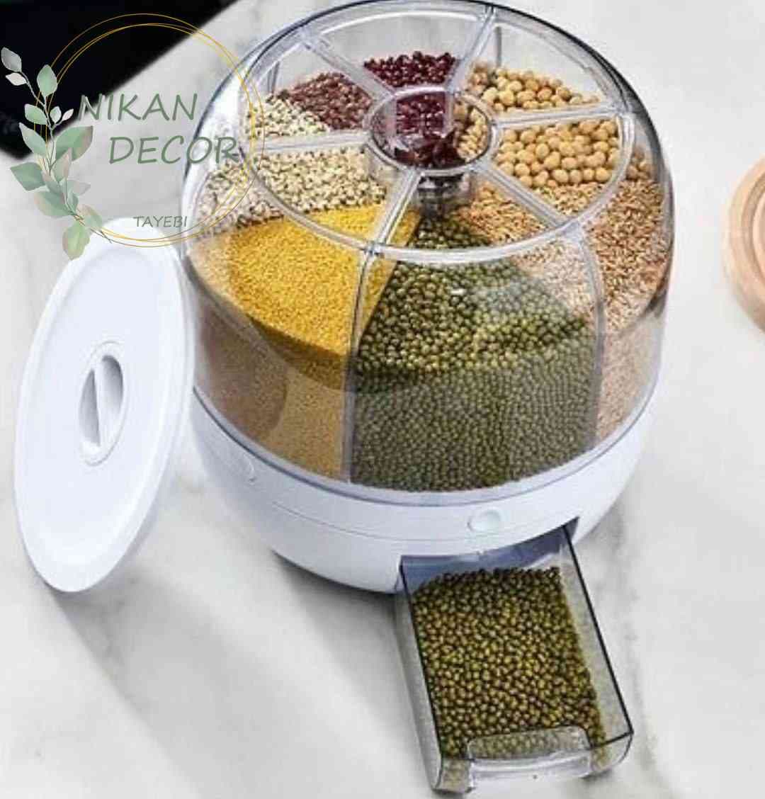 جا حبوبات غلات چرخشی ۶ خانه