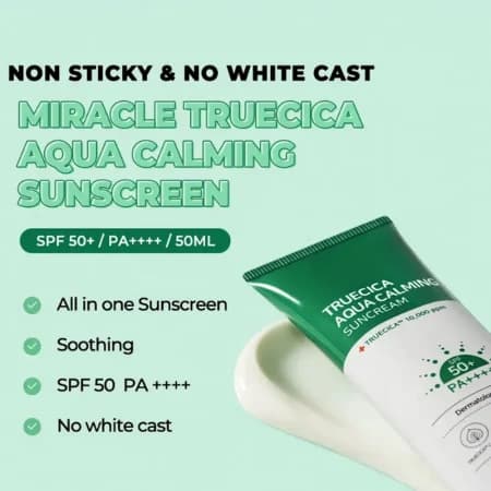 ضد آفتاب Aqua Calming سام بای می SOME BY MI Truecica Aqua Calming Sun Cream — تصویر ۴