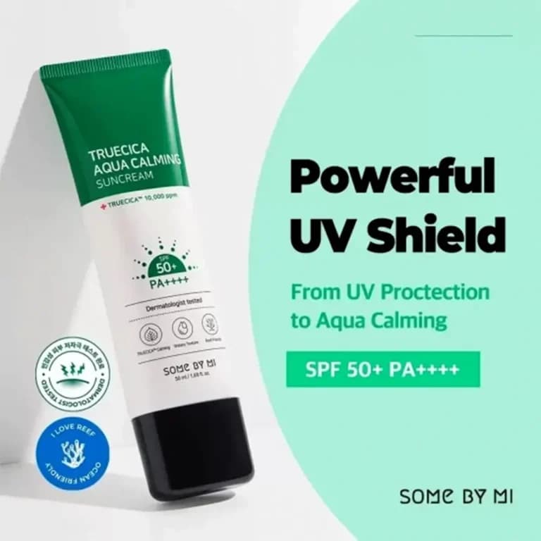 ضد آفتاب Aqua Calming سام بای می SOME BY MI Truecica Aqua Calming Sun Cream — تصویر ۳