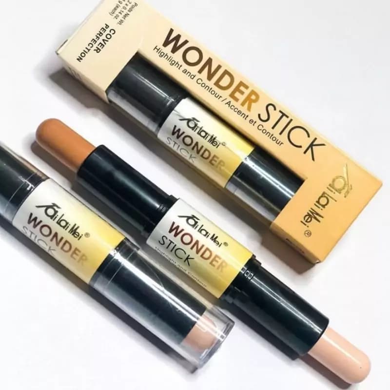 کانتور و کانسیلر دوطرفه تایلامی مدل Wonder Stick شماره ۱۰۲ – وزن ۲×۴ گرم — تصویر ۴