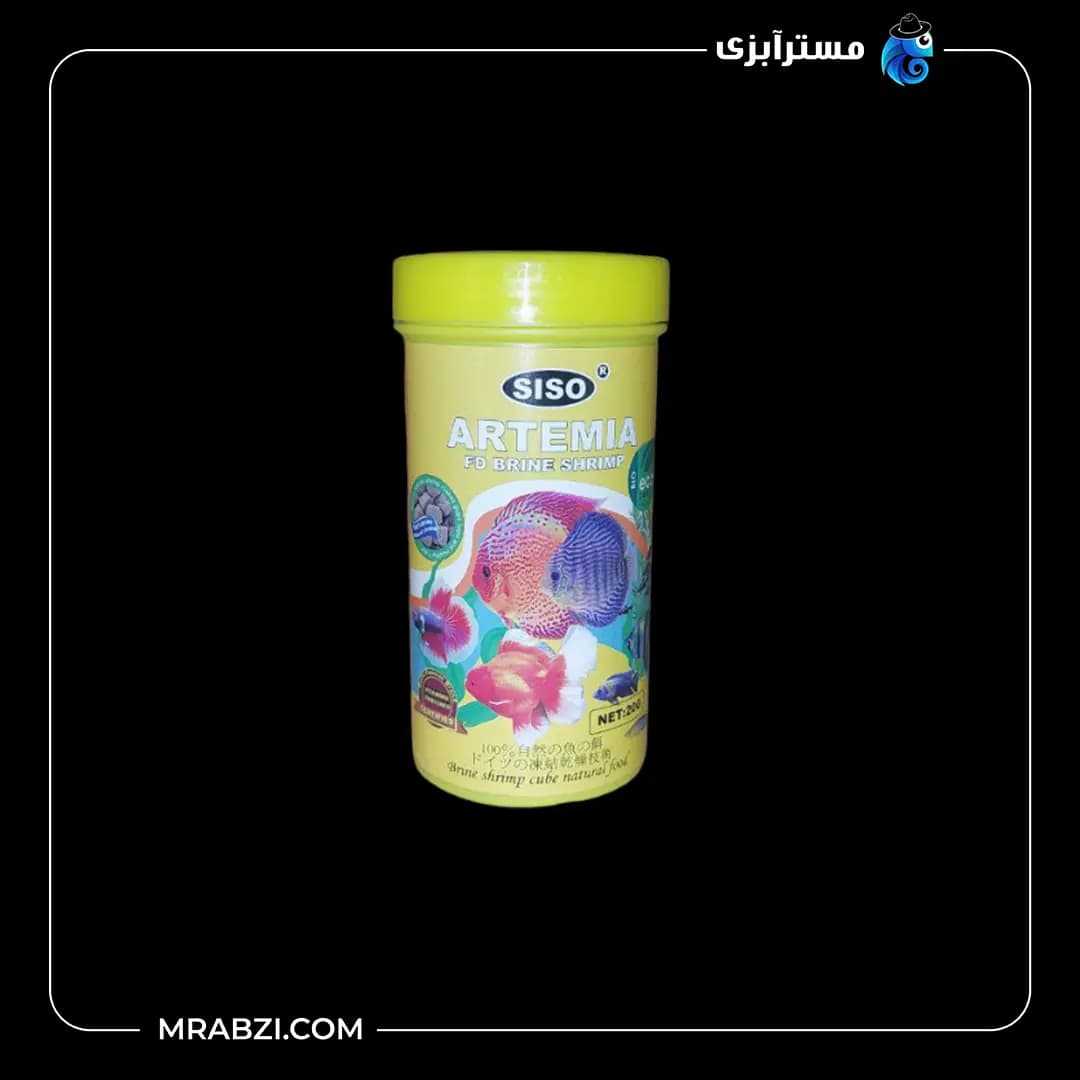 غذای خشک ماهی (میگو خشک ) برند SISO