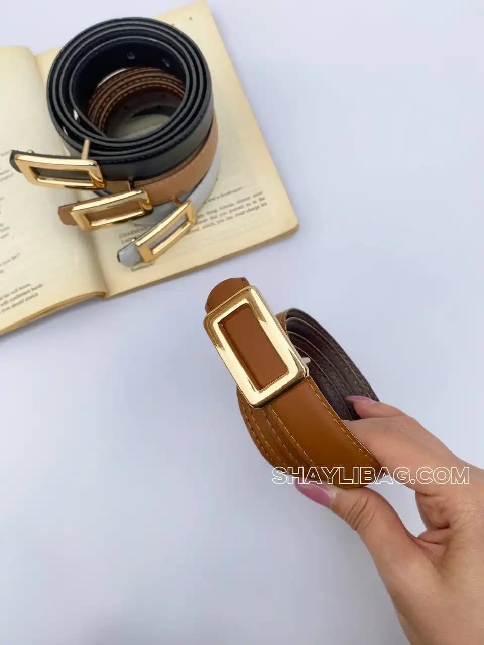 کمربند مینیمال ۲ سانتی زنانه مدل کایا — تصویر ۶