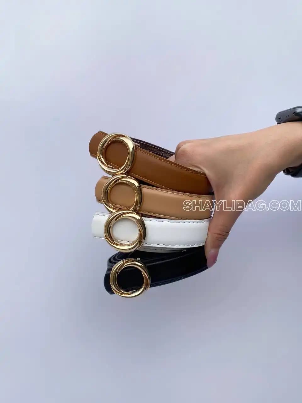 کمربند مینیمال ۲ سانتی زنانه مدل مایا — تصویر ۸