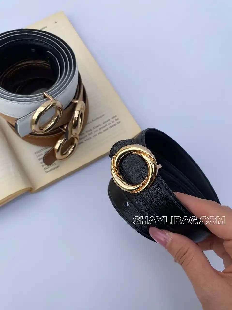 کمربند مینیمال ۲ سانتی زنانه مدل مایا — تصویر ۷