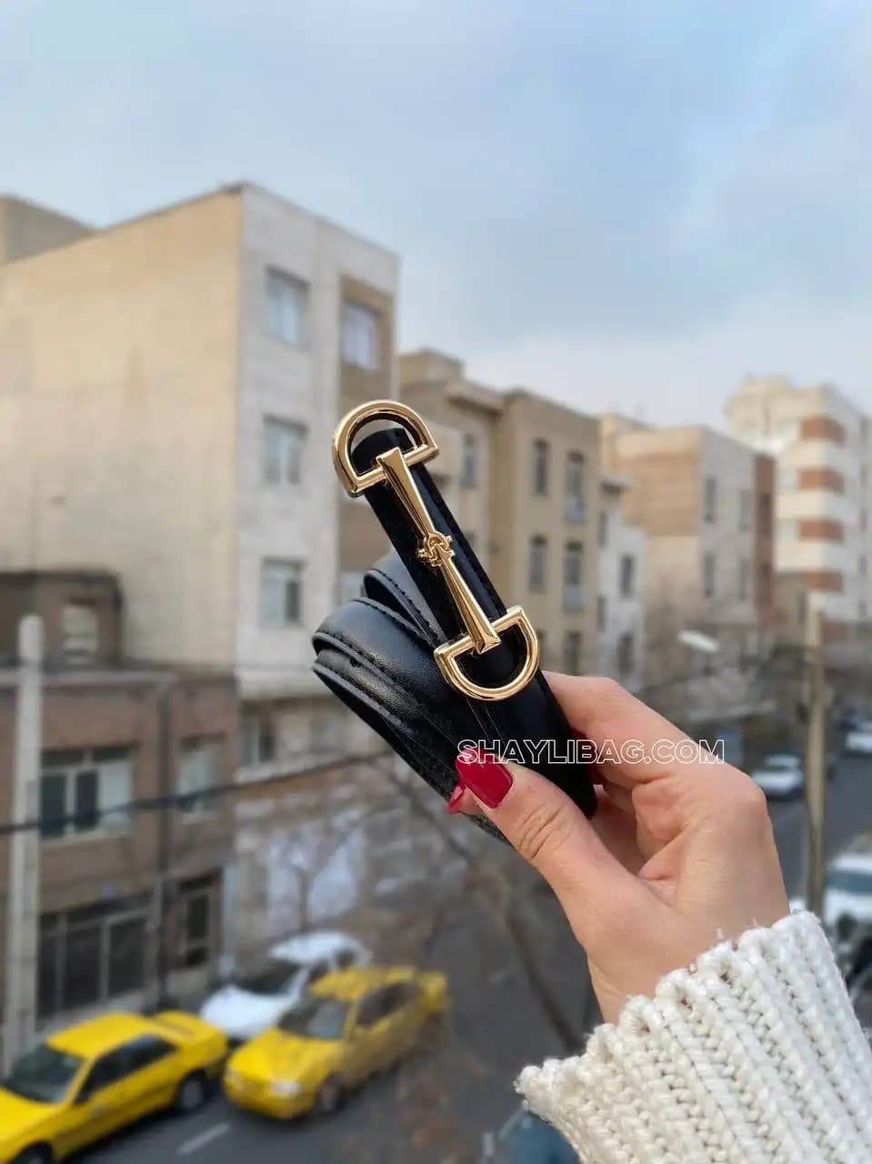 کمربند مینیمال ۲ سانتی زنانه مدل تیلور — تصویر ۳