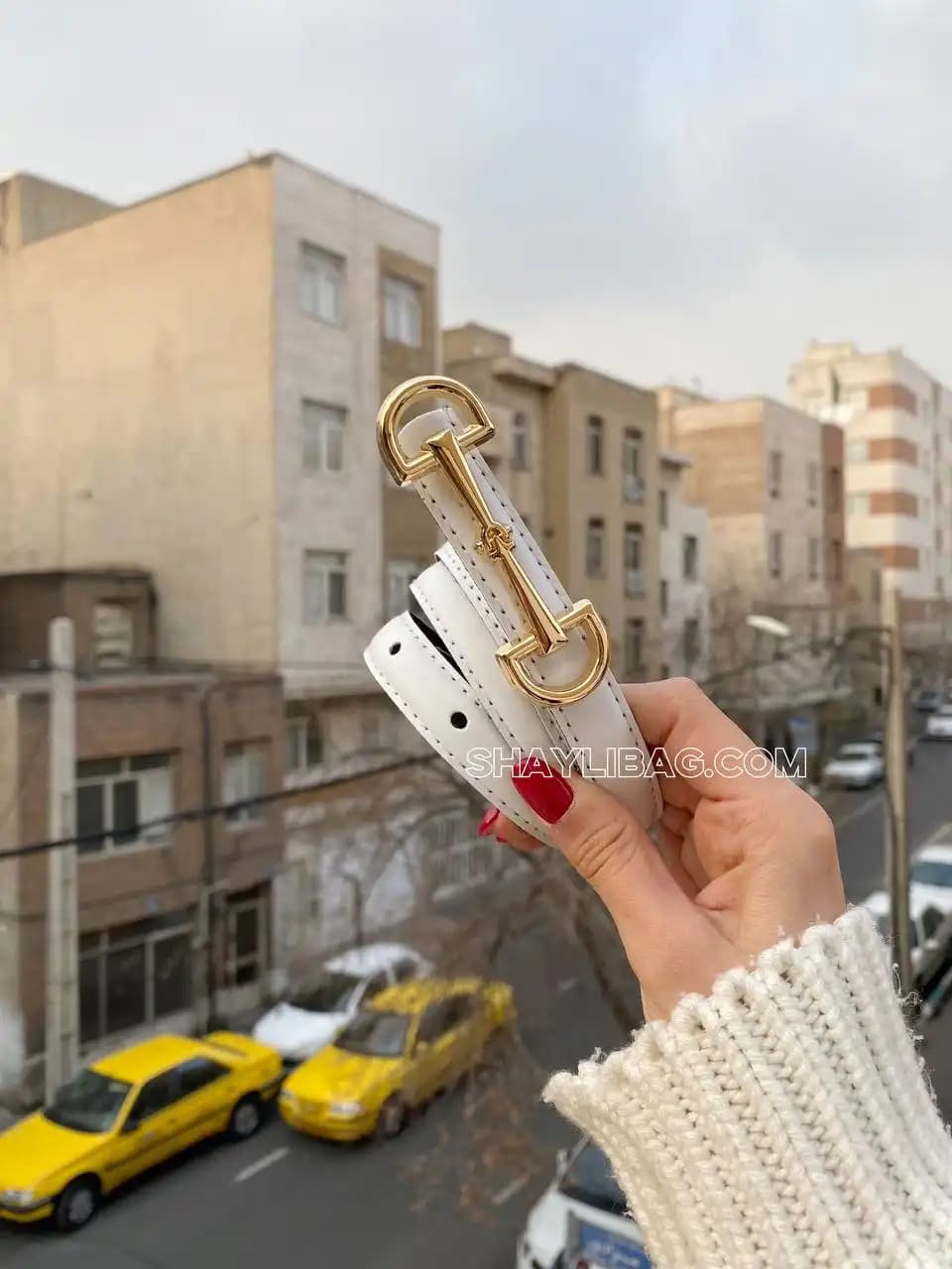 کمربند مینیمال ۲ سانتی زنانه مدل تیلور — تصویر ۴