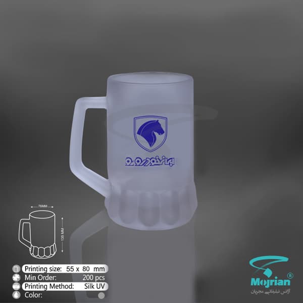 ماگ شیشه ای B140