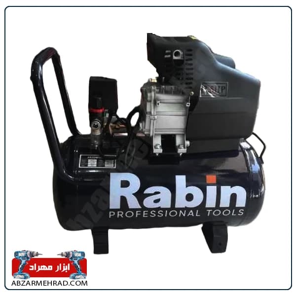 پمپ باد روغنی 50 لیتری رابین مدل R2850P