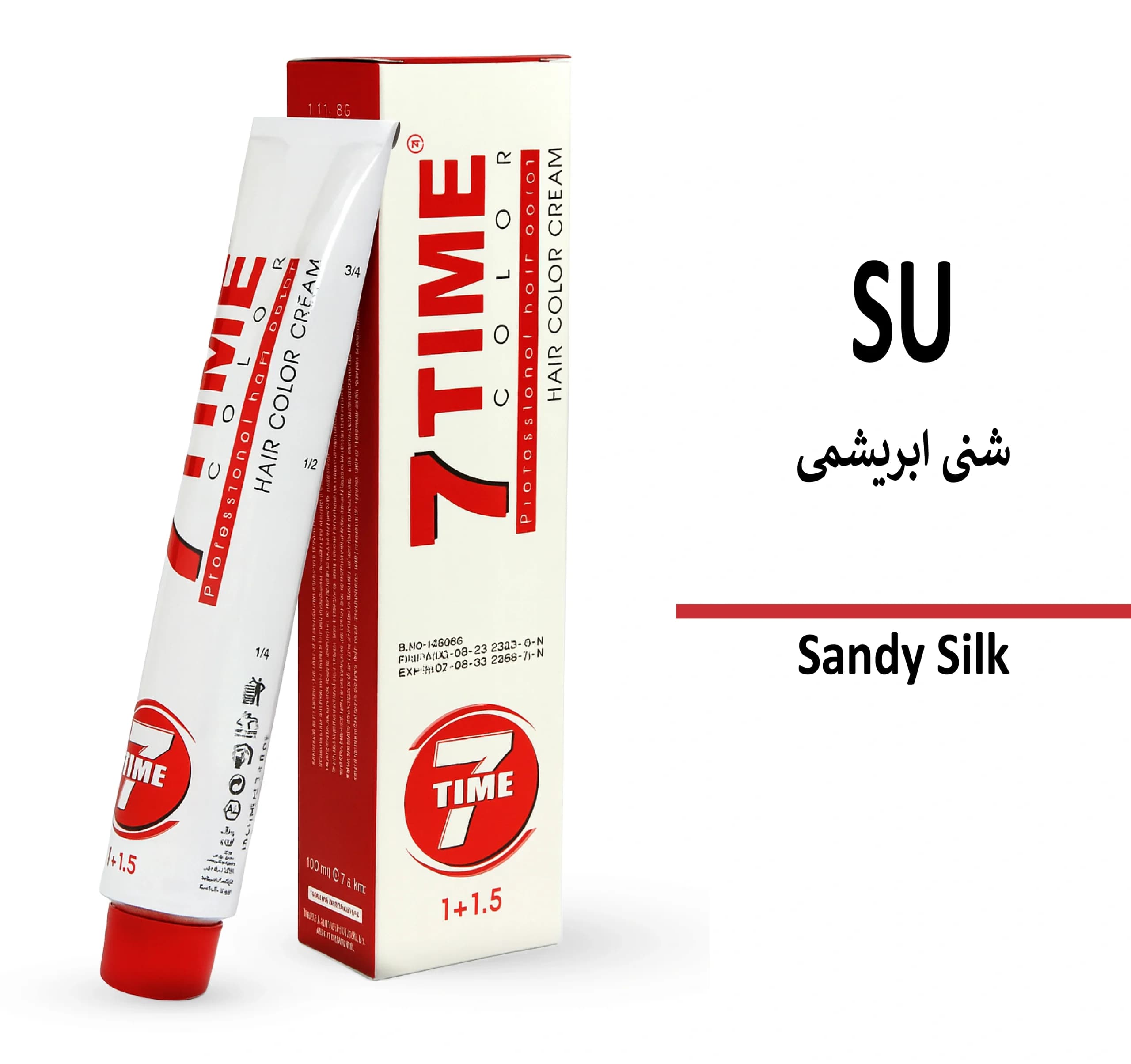 رنگ مو سون تایم شنی ابریشمی SU