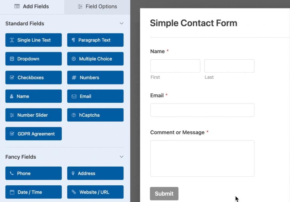 افزونه WPForms Pro ساخت فرم حرفه ای وردپرس فرم + افزودنی ها 1.8.9 — تصویر ۶