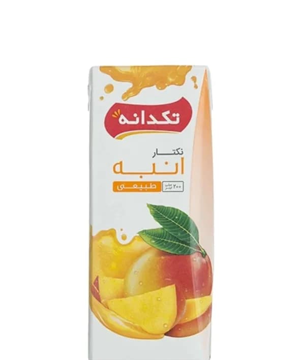 آبمیوه انبه200سی سی تکدانه