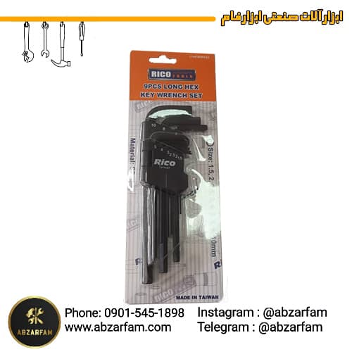 ست آلن شش گوش ریکو RICO