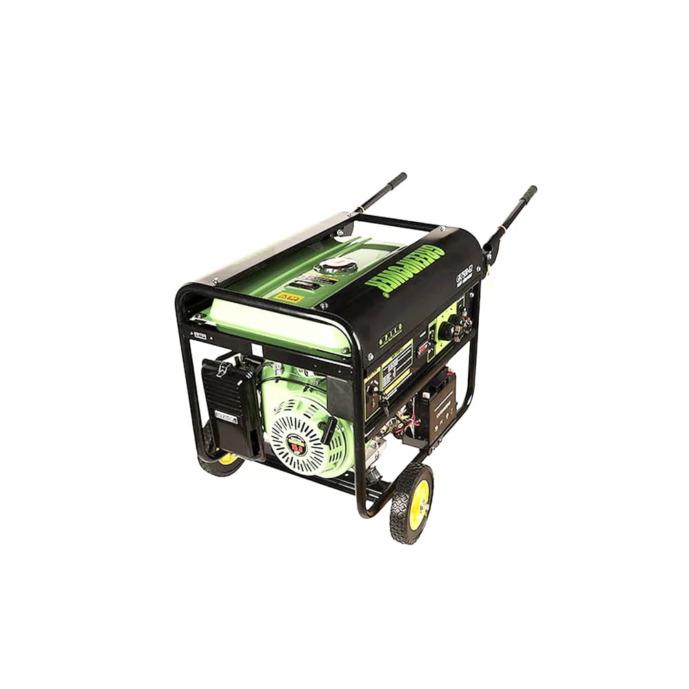 موتور برق استارتی 6 کیلو وات گرین پاور با گارانتی مدل GR-mbr7500-E2 — تصویر ۲