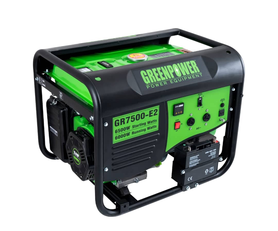 موتور برق استارتی 6 کیلو وات گرین پاور با گارانتی مدل GR-mbr7500-E2 — تصویر ۴