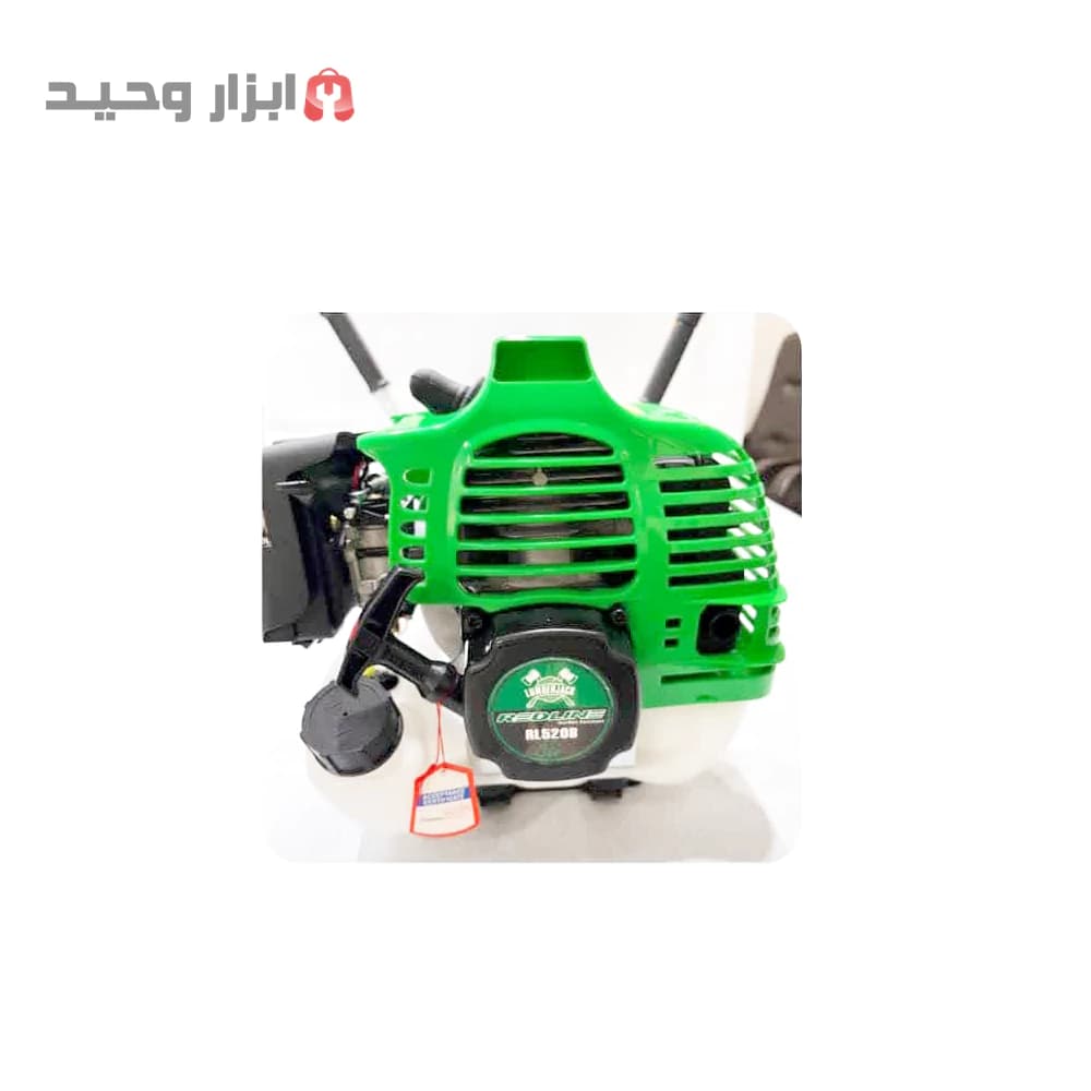 علف زن و حاشیه زن 2 زمانه بنزینی دوشی قدرت بالا با موتور کم صدا مناسب برای انواع الحاقی رد لاین RL520B با قطعات تایوانی