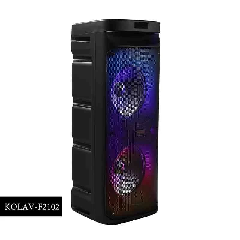 اسپیکر پارتی باکس مدل KOLAV-F2102 (پس کرایه) — تصویر ۴